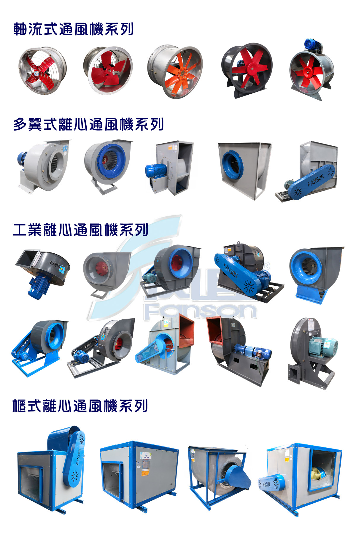 離心式風機選擇哪種好？離心風機有哪些類型